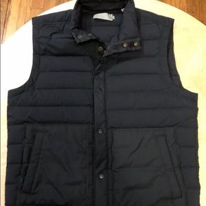 SOLD - Vince Men’s Down Filled Button Front Vest